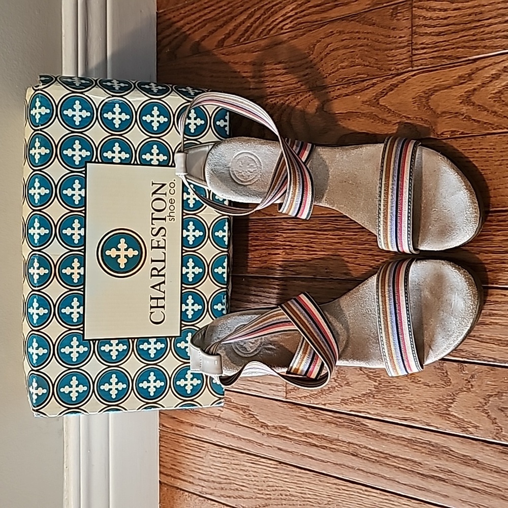 CHARLESTON SHOE CO. Multicolor Wedges